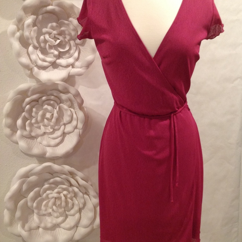 classic wrap dress